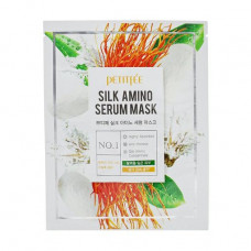 Fabric Petitfee & Koelf Silk Amino Serum Mask face pack with proteins of silk, 25 g