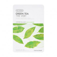 Fabric The Face Shop Real Nature Green Tea Face Mask face pack with extract of green tea, 20 g