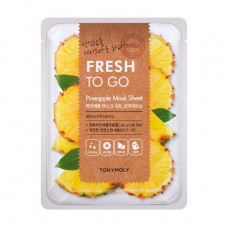 Fabric Tony Moly Fresh To Go Mask Sheet Pineapple face pack with pineapple, 20 g