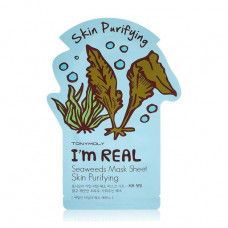 Fabric Tony Moly Im Real Seaweeds Mask Sheet face pack, 21 ml
