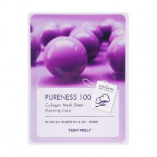 Fabric Tony Moly Pureness 100 Elasticity Collagen Mask Sheet face pack with extract of collagen, 21 ml
