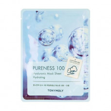 Fabric Tony Moly Pureness 100 Hyoluronic Mask Sheet face pack with hyaluronic acid, 21 ml