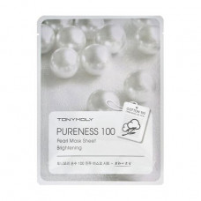 Fabric Tony Moly Pureness 100 Pearl Mask Sheet face pack with extract of pearls, 21 ml