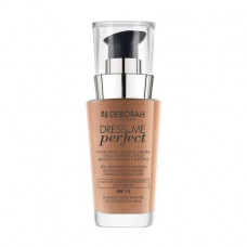 Liquid foundation for the person Deborah Dress Me Perfect Foundation SPF15 04 Apricot, 30 ml