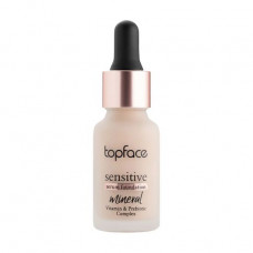 Liquid foundation for the person Topface Sensitive Mineral Serum Foundation, 01 Rose Vanilla, 15 ml