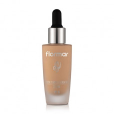 Tone serum for the person Flormar Fusion Power Foundation Serum SPF 20, 030 Light Beige, 30 ml