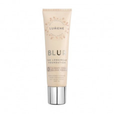 Foundation for the person Lumene Blur Foundation 16H Longwear Foundation SPF15, 0 Light Ivory, 30 ml