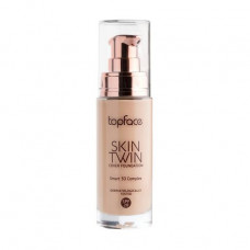 Foundation for the person Topface Skin Twin Cover Foundation SPF 20, with the matting effect, 02 Light Rose Beige, 32 ml