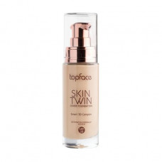Foundation for the person Topface Skin Twin Cover Foundation SPF 20, with the matting effect, 03 Lightbeige, 32 ml