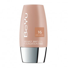 Foundation with the matting effect of BeYu Velvet Mat Foundation 16 Porcelain Creme, 30 ml