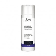 Toner for the person Jole Anti-Acne Exfoliating Facial Toner of the Anti-acne, with salicylic acid of 2%, 200 ml