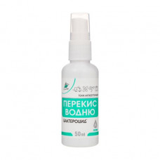 Tonic antiseptic Elixir Bakterotsid Perekis of hydrogen, 50 ml