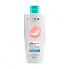 Tonic for the person L'Oreal Paris Infinite freshness, for the normal and combined skin, 200 ml