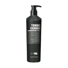 The tinting mask for hair of KayPro Toning Carbon Mask with coal, 350 ml