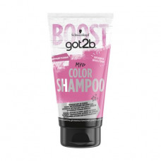 The tinting shampoo for hair of Color Shampoo Got2B Shocking pink, 150 ml