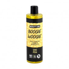 The toning Beauty Jar Boogie Woogie Tonic Bath Foam bath foam with littsea oil a cubeb, orange and grapefruit, 400 ml