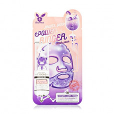 The toning fabric Elizavecca Milky Piggy Cyborg Fruits Deep Power Ringer Mask Pack face pack with fruit extracts, 23 ml