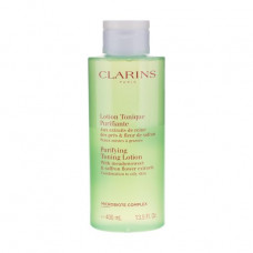 Toniziruyushchy lotion for the person Clarins Purifying Toning Lotion with extracts of a meadowsweet and witch-hazel, 400 ml