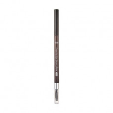 Thin pencil for eyebrows of Etude House Drawing Slim Eyebrow with a brush, 6 Soft Black, 0.05 g
