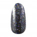Top for the Moon Full Top Glitter gel polish with multi-colored glitter, 01 Rainbow, 8 ml