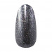 Top for the Moon Full Top Glitter gel polish with seryabryany glitter, 03 Silver, 8 ml