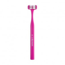 Tripartite Dr. Barman's Superbrush Regular toothbrush standard, pink, 1 piece