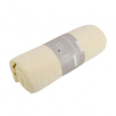Knitted sheet on an elastic band of Home Line of cream, 200*200 cm (154857)