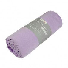 Knitted sheet on an elastic band of Home Line of lilac, 180*200 cm (156107)
