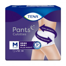 Pants diapers for adult TENA Pants Plus Night night, the Medium size, 12 pieces