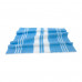 Rag for Irge Professional floor white-blue, from cotton and microfiber, 45*50 cm, 1 piece