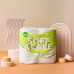 2-layer Green Way toilet paper, white, 175 separations, 4 pieces