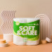 2-layer Green Way toilet paper, Lemongrass, 175 separations, 4 pieces