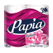 3-layer Papia Parfume Exotic toilet paper, 140 separations, 4 rolls