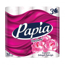 3-layer Papia Parfume Exotic toilet paper, 32 rolls