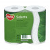 White Ruta Selecta toilet paper, 3-layer, 150 separations, 4 pieces