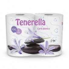 Tenerella XXL toilet paper white, 3-layer, 300 otriv, 4 pieces
