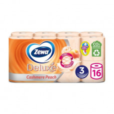 The Zewa Deluxe toilet paper with aroma of a peach, 3-layer, 150 separations, 16 rolls