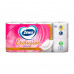 White Zewa Exclusive Ultra Soft toilet paper, 4-layer, 150 separations, 8 rolls