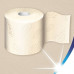 White Zewa Natural Soft toilet paper, 4-layer, 130 separations, 4 rolls