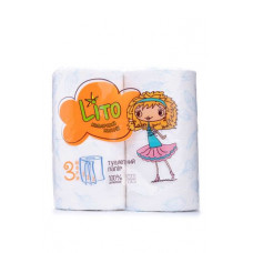 The L_to toilet paper cellulose 3-layer is more white 4sht / unitary enterprise of 150 separations