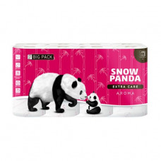 Toilet paper Snow Panda Extra Care Aroma of 4-layer, 16 pieces