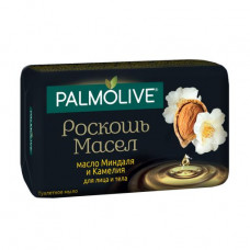 Toilet soap for the person and a body of Palmolive Luxury of oils, with oil of almonds and a camellia, 90 g