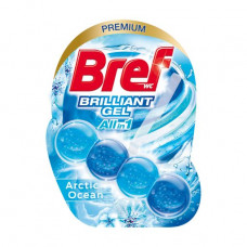 Toilet Bref Brilliant Gel block Arctic ocean, 42 g