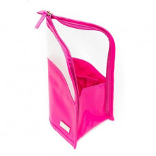 Tube cover for brushes and WoBs cosmetics of pink, 23*12 cm (S01)