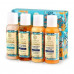 The tourist Natura Siberica Oblepikha Siberica Professional set (balm of 50 ml + shower gel of 50 ml + a milk for a body of 50 ml + shampoo of 50 ml)
