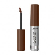Mascara for eyebrows of L'Oreal Paris Brow Artist Plumper for fixing of a form and giving of color 105 Brunette, 4.9 ml