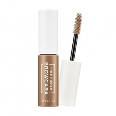 Mascara for eyebrows of Missha Color Wear Browcara Neutral Brown, 7.5 g
