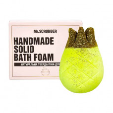 The solid Pineapple bath foam Mr.Scrubber in a gift box, 150 g