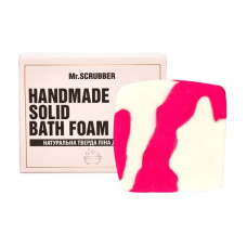 The solid Guava bath foam Mr.Scrubber in a gift box, 100 g