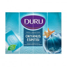 Solid Duru Fresh Sensations soap Ocean Breeze, ecopack ice, 4*150 g